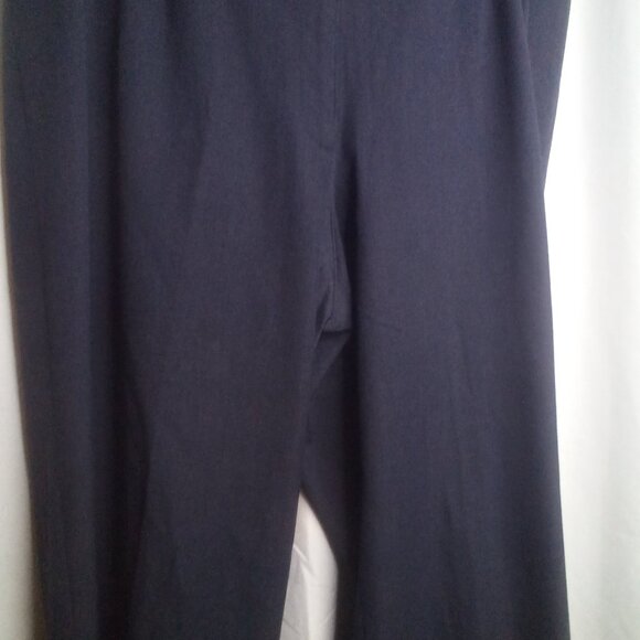 Liz Claiborne Pants 14P 14 Petite Anissa Straight Leg Blue - Picture 11 of 16
